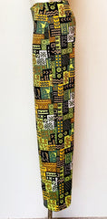 AP Green/Black African Knit Print Pant