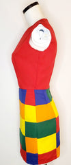 FF Red Patch Layer Dress