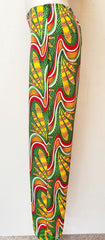 AP Yellow Green African Print Pant