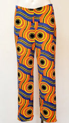 AP Orange African Print Pant