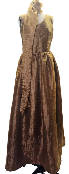 Summer Breeze - Warm Cocoa Brown dress.