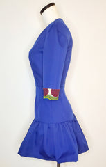 LC Blue flare bottom dress