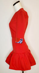 LC Red dress