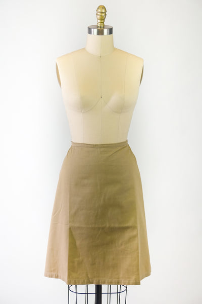 CC Beige A-Line Skirt